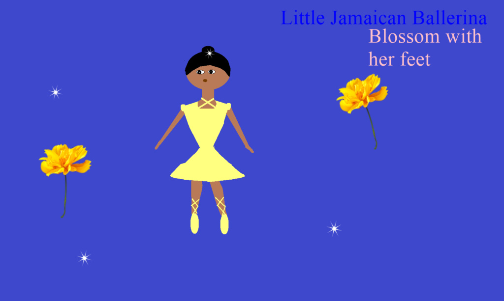 Jamaican cute little ballet dancer Jama1366
