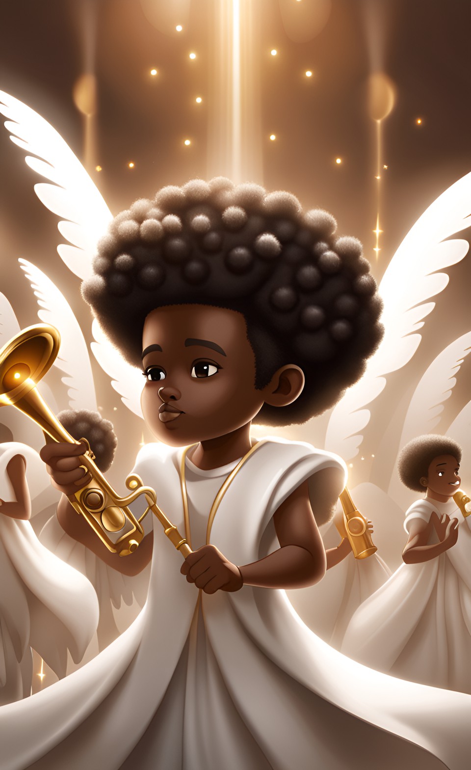 Jamaican choir and trumpet angels Jamai160