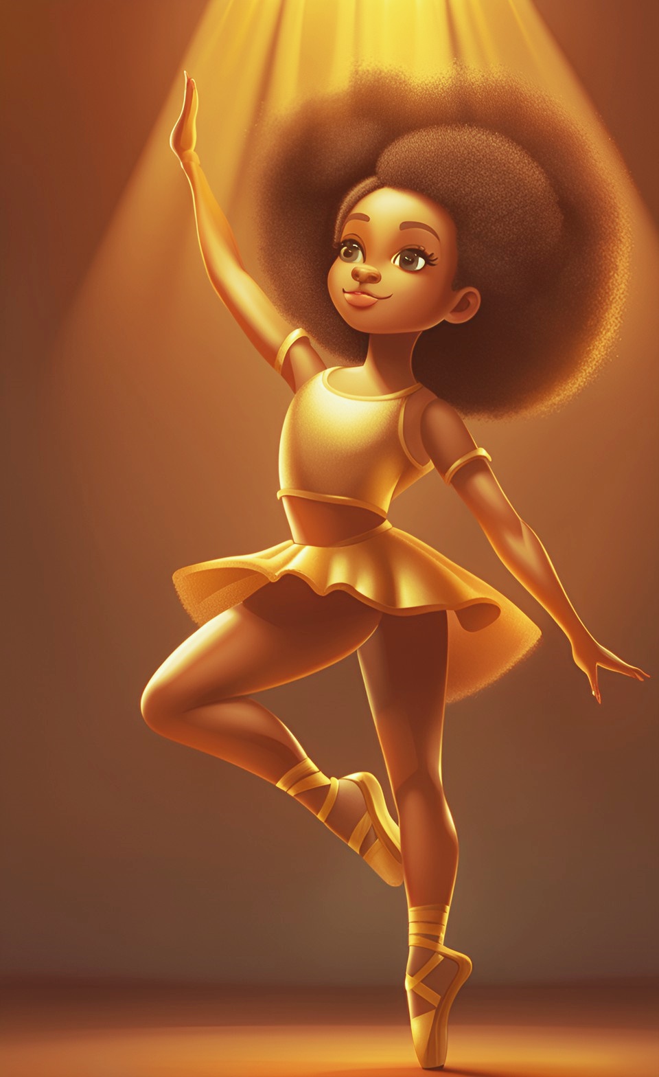 Jamaican brown ballet dancer Jamai276