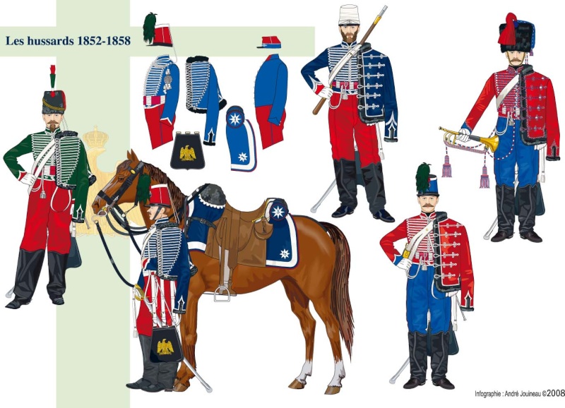 Des hussards du second empire Hussar11