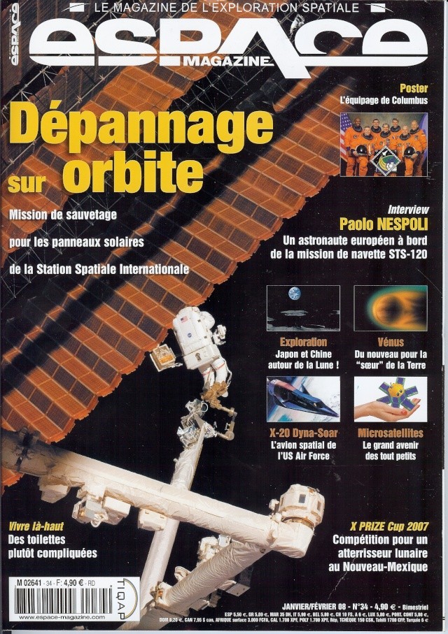 Revues : "Espace Magazine" numéro 34 01-04-10