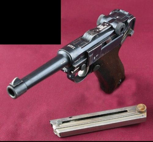 étui allemand " kuhlewein & co 1916 " pour pistolet LUGER PO8 ARTILLERIE 677erf13