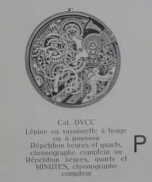répétition minute chronographe Lephar10