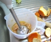 Blanc-manger coco-vanille et coulis de mandarine. (Créole). 32282510