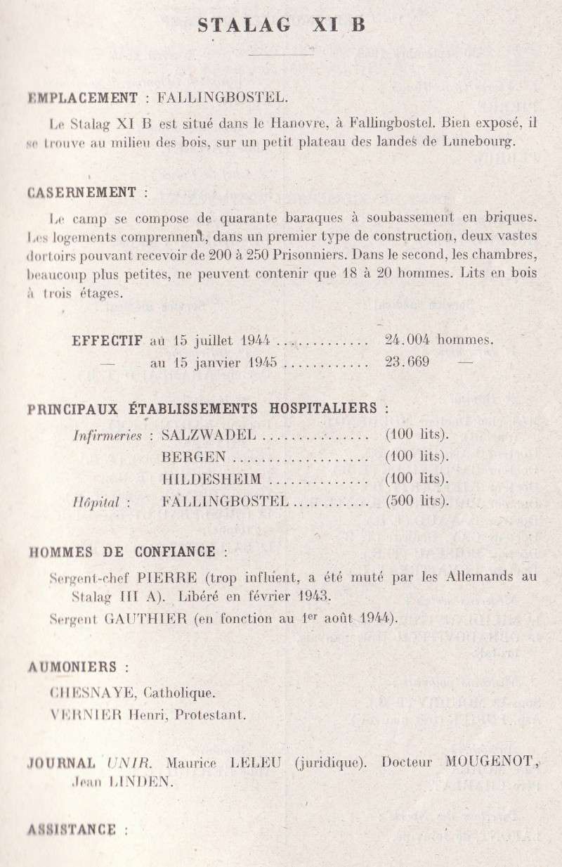 STALAG - Camps de Prisonniers de Guerre (doc 5è Bureau) - Page 2 Img_0368