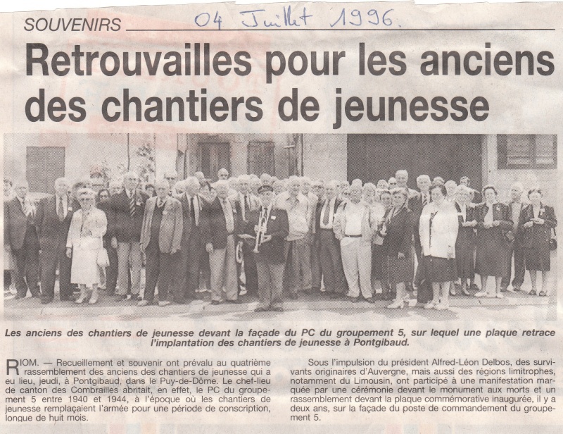 le musée des Chantier de Jeunesse de Châtelguyon Img_0378