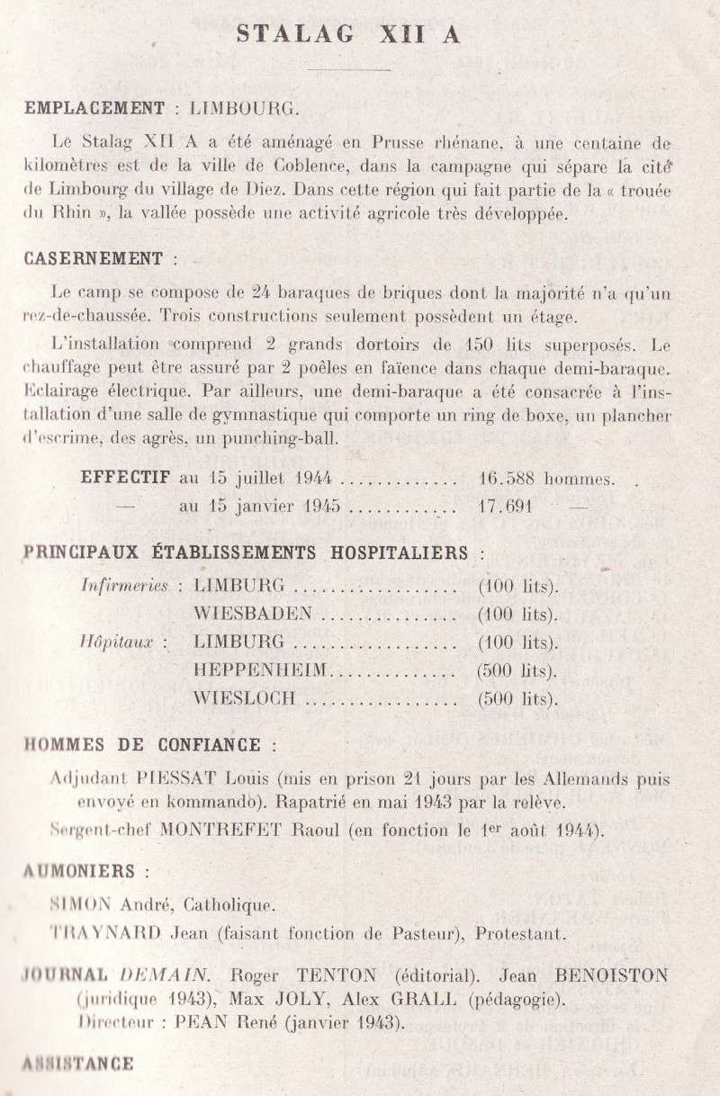 STALAG - Camps de Prisonniers de Guerre (doc 5è Bureau) - Page 2 Img_0379