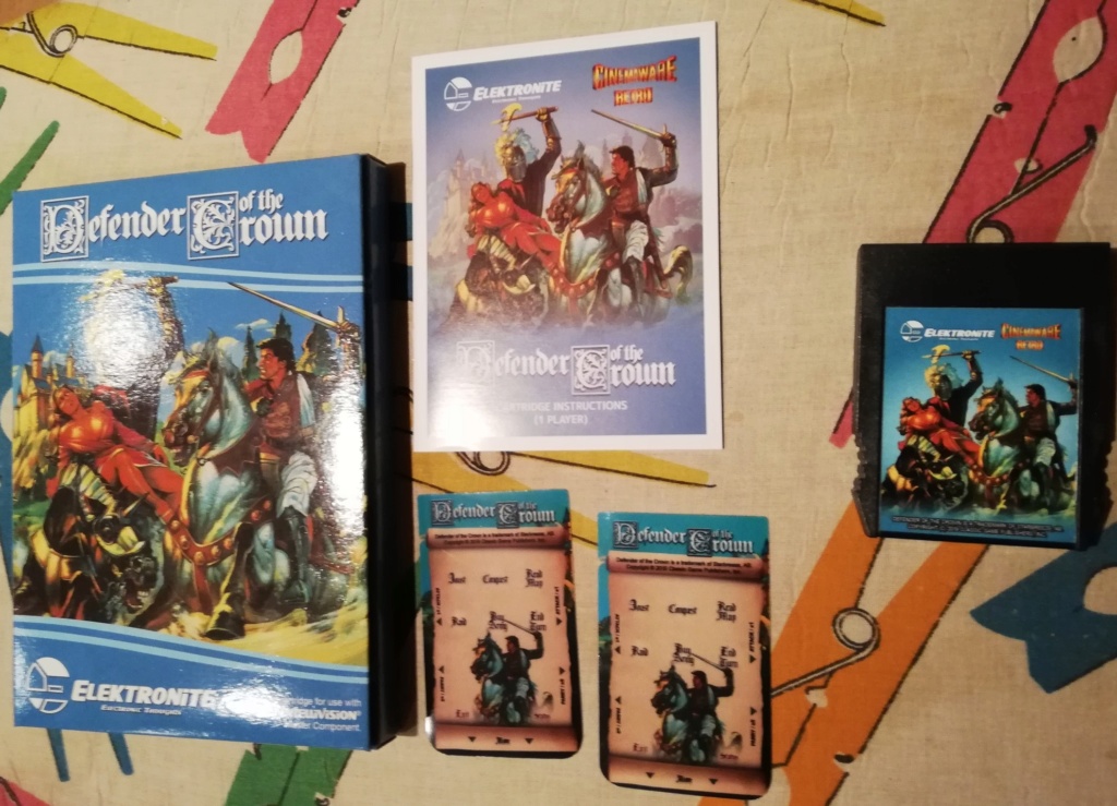 [VDS] Intellivision Defender of the Crown et Atari 7800 homebrews et jeux Defend10