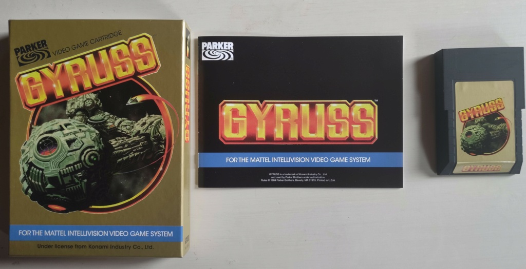 [VDS ou ECH] jeux homebrews Coleco et Intellivision Gyruss11