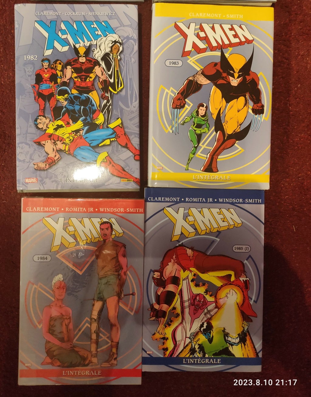 [VDS] X-Men intégrales Panini comics en VF et X Factor et New Mutants Omnibus Xmen110