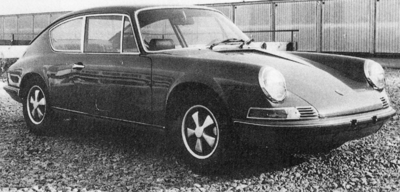 A propósito do Panamera: o sonho do «911 Viertürer» 1969_910