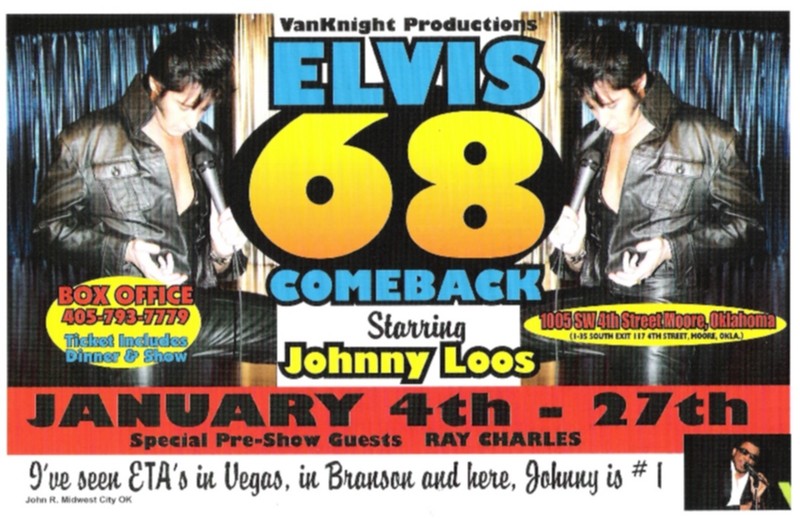 68 COMEBACK SPECIAL Starring JOHNNY LOOS Elvis610