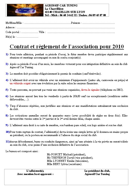 Nouveau contrat et règlement du club 2010 Contra10