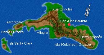TESORO DE LA ISLA ROBINSON CRUSOE Mapa-i10