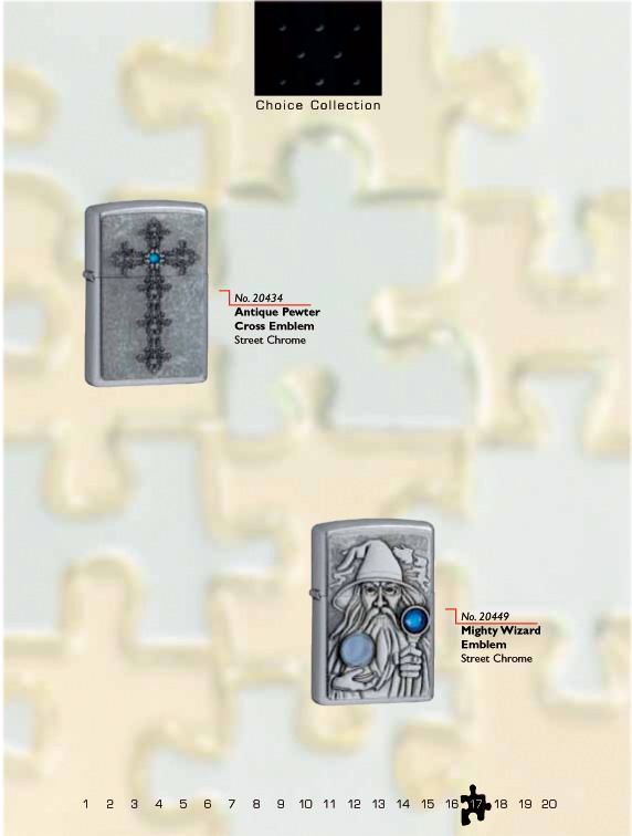 Catalogue ZIPPO 2003 Fall Choice (version américaine) 1910