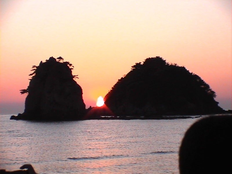 Sunset @ west sea.... Dvc00115