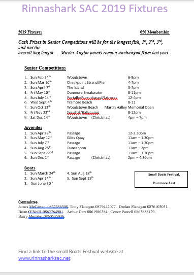 2019 Juv Fixtures Fixtur10