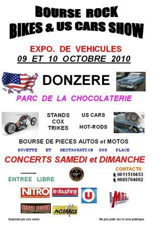 DONZERE: bourse rock bike et us car show. 09 10 2010 au 10 10 2010 0-201010