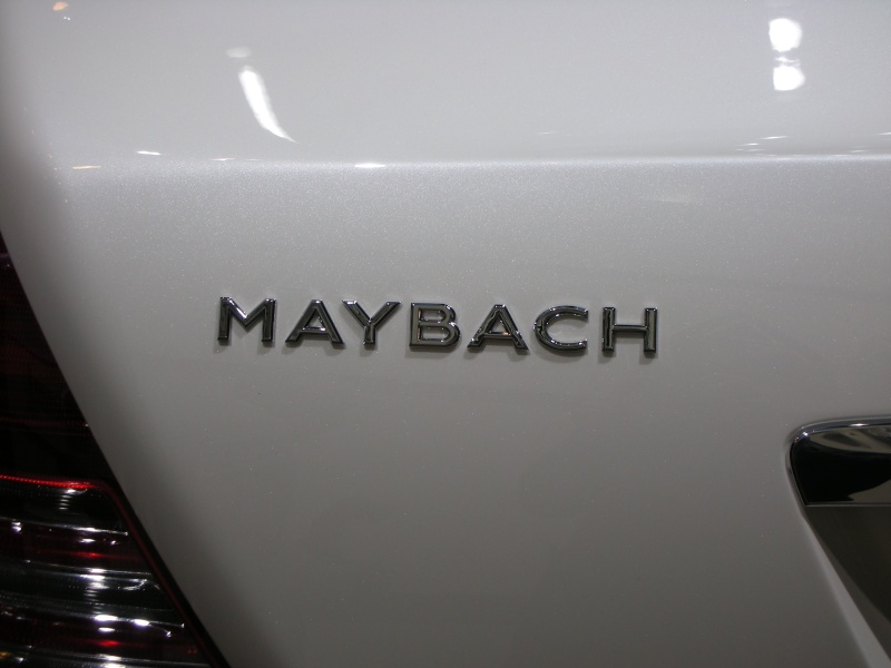 J'ai visité pour vous la Maybach au mondial Dscn3015