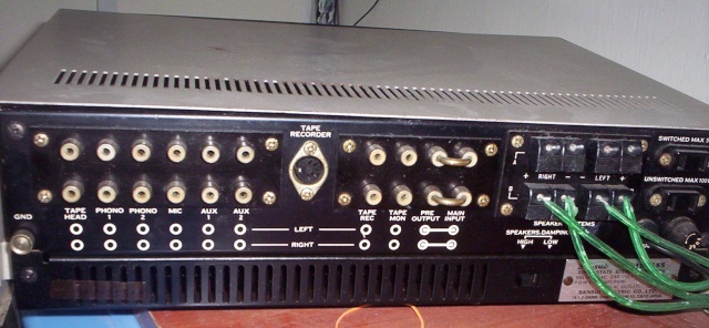 Sansui AU555 Integrated Amp (Used)SOLD Au55510