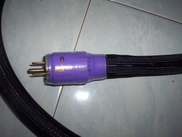 Shunyata Taipan Helix Alpha TAH-1911 power cord  (Used) SOLD Pictur23