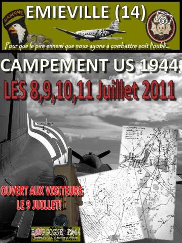 CAMPEMENT US 1944 Normandie 89286010