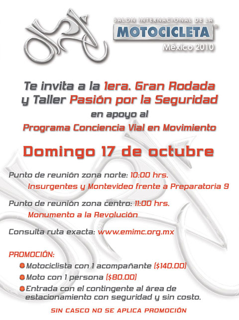 Invitación Rodada - Salón Internacional de la Moto Rodada10