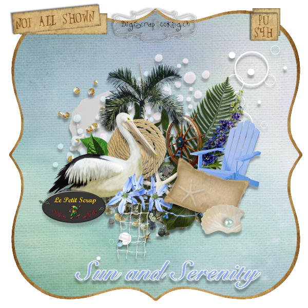 Kit " Sun and serenity " by Le petit scrap Lepeti58