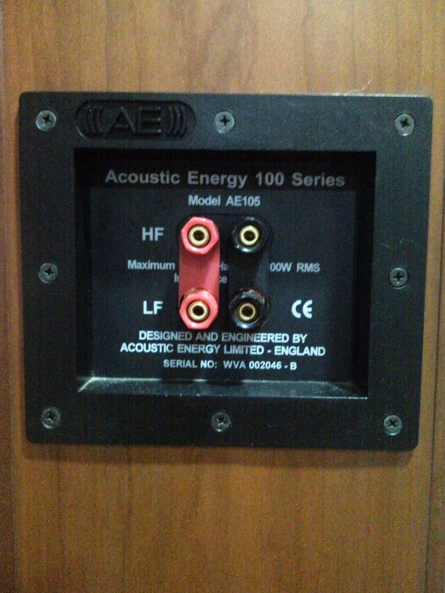 Acoustic Energy AE105 speakers (SOLD) Snc00114
