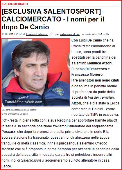 CALCIOMERCATO ESTIVO US LECCE (ESTATE 2011) - Pagina 2 Cattur22