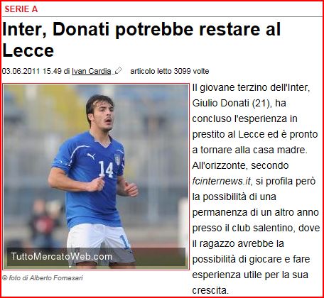 CALCIOMERCATO ESTIVO US LECCE (ESTATE 2011) - Pagina 4 Cattur24