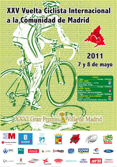 VUELTA A MADRID --Espagne-- 07 et 08.05.2011 Cartel11