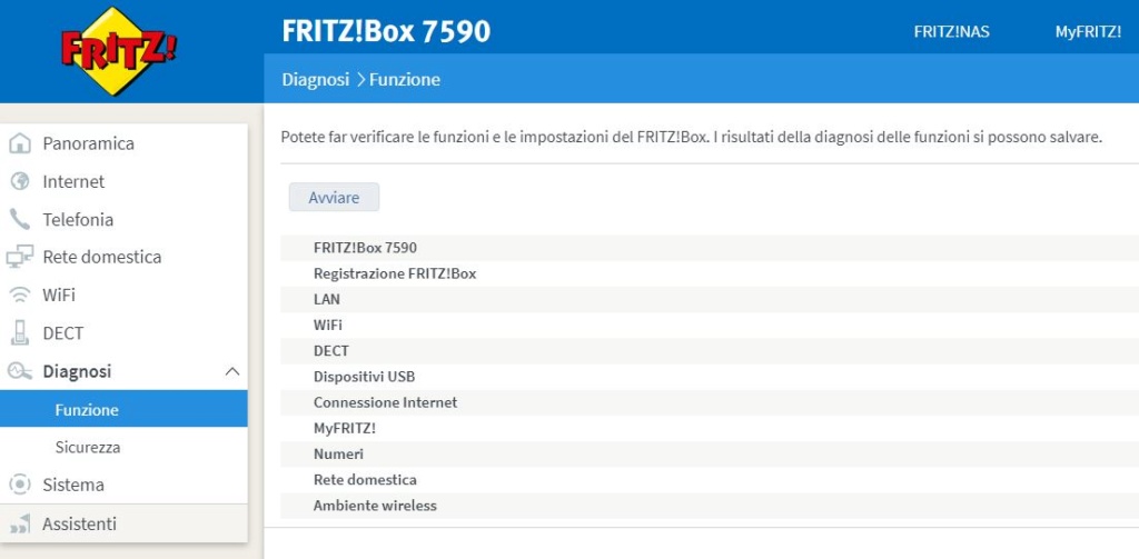 Fritz box 7590 problemi con le porte lan Diagno10