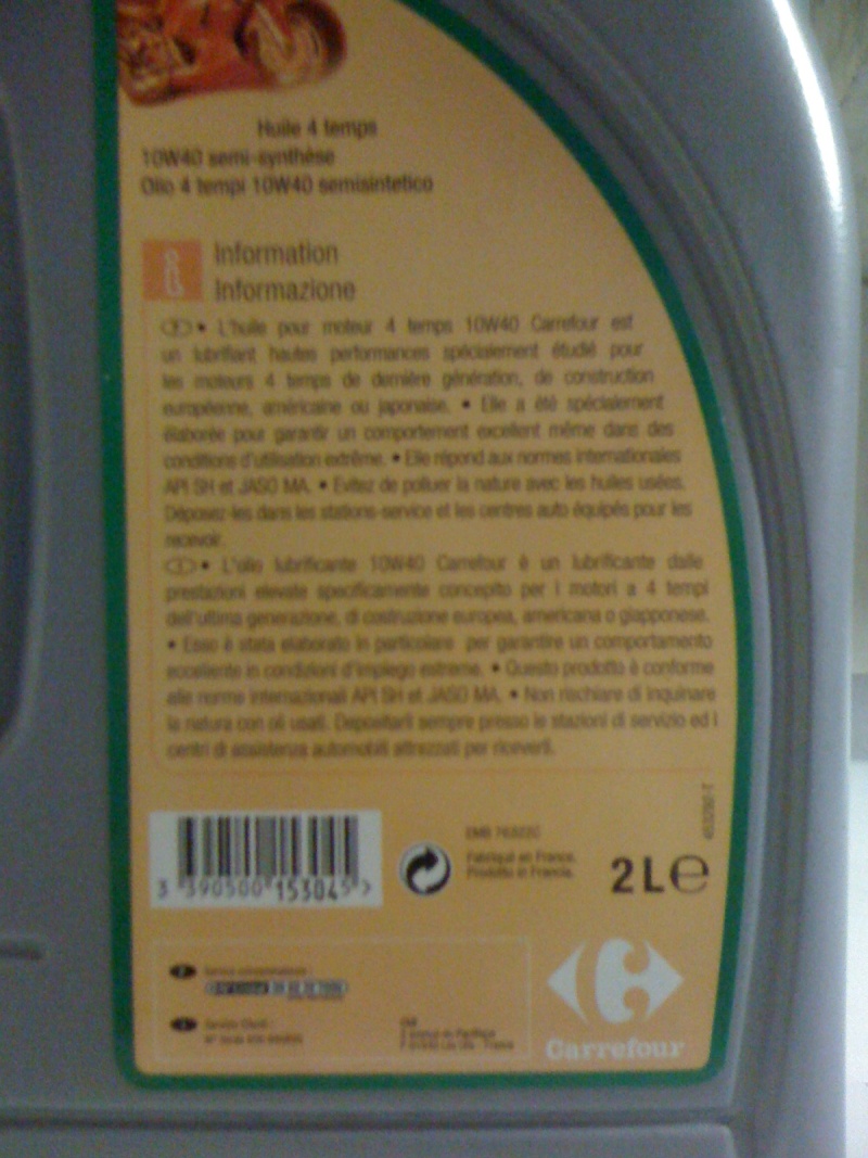 renseignement huile moteur - Page 3 00312