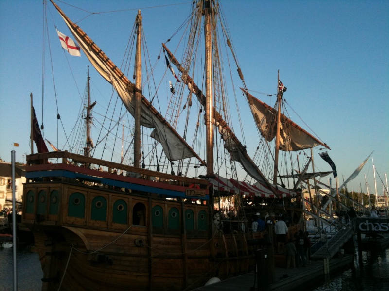 Un galion anglais sur le golfe du Morbihan Galion10