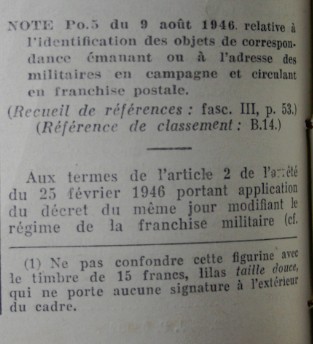 CP en FM de Majunga, 13 FEV 1946, par BCM... Pm410