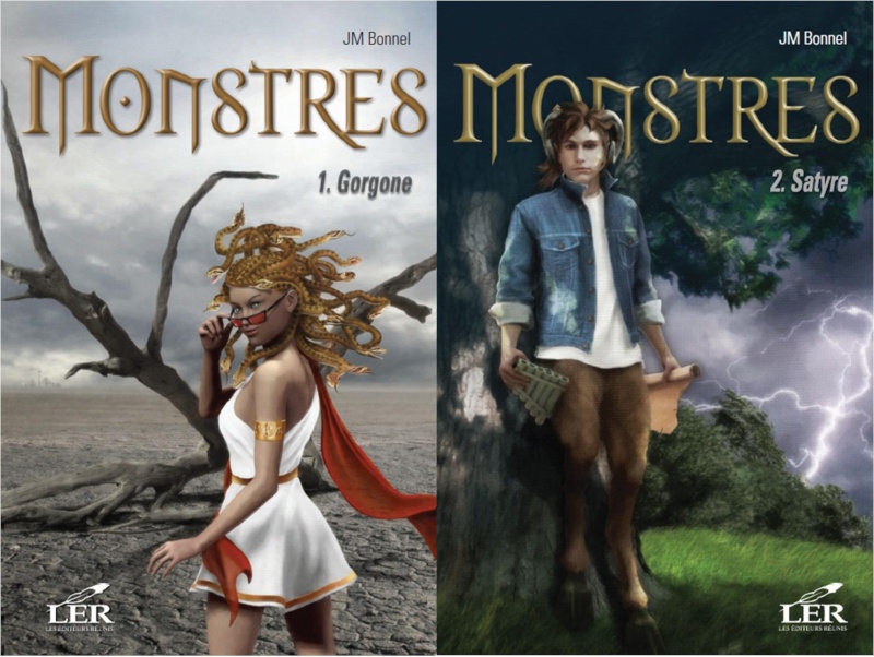 JM Bonnel des éditions LER, l’auteure de la trilogie « Monstres »  Monstr11