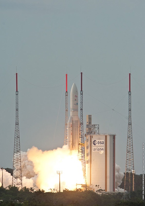 Ariane 5 ECA VA202(ST 2+GSAT 8)20/05/2011 Ariane14