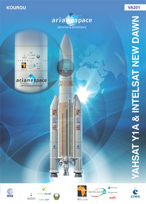 Ariane 5 ECA VA201(YahSat 1A+New Dawn)22/04/2011 Vol20110