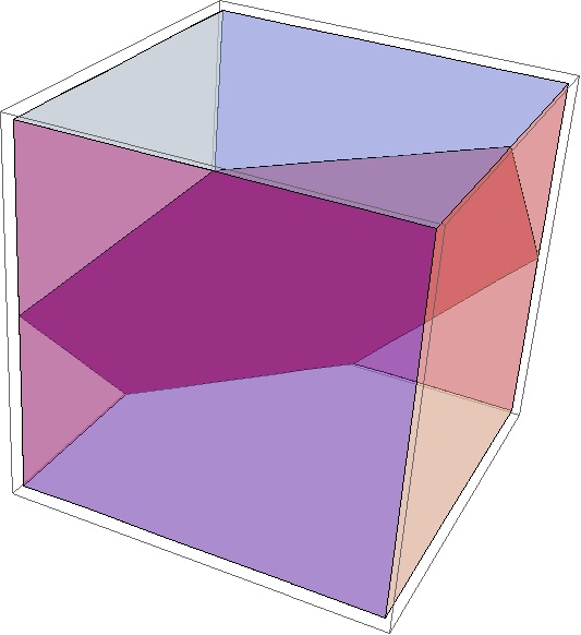 Géométrie dans l'espace : Calcul d'un angle Cube_h10