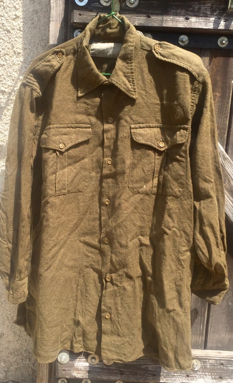 Chemise modèle 1945 Kaki  663a4610