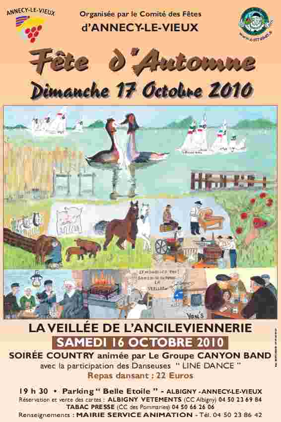 Ancileviennerie 2010 le dimanche 17 octobre Affich11