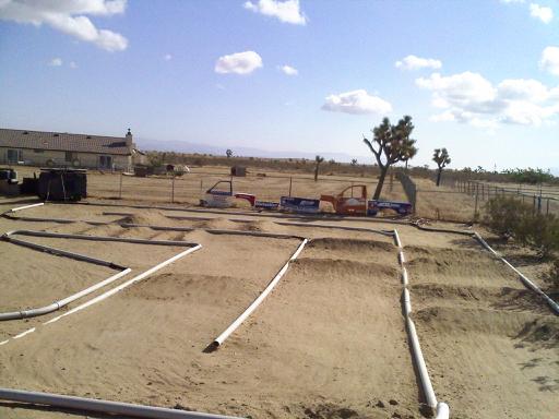 Rc Race Track In Phealand Cal.  Downsi18