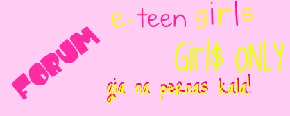  E-TEEN GIRLS!