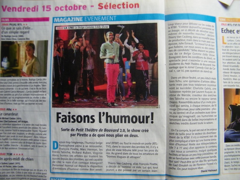 15/10/10 Article Télé Moustique sur Stromae dans "Le Belge comme Eddy Show " 116_2415