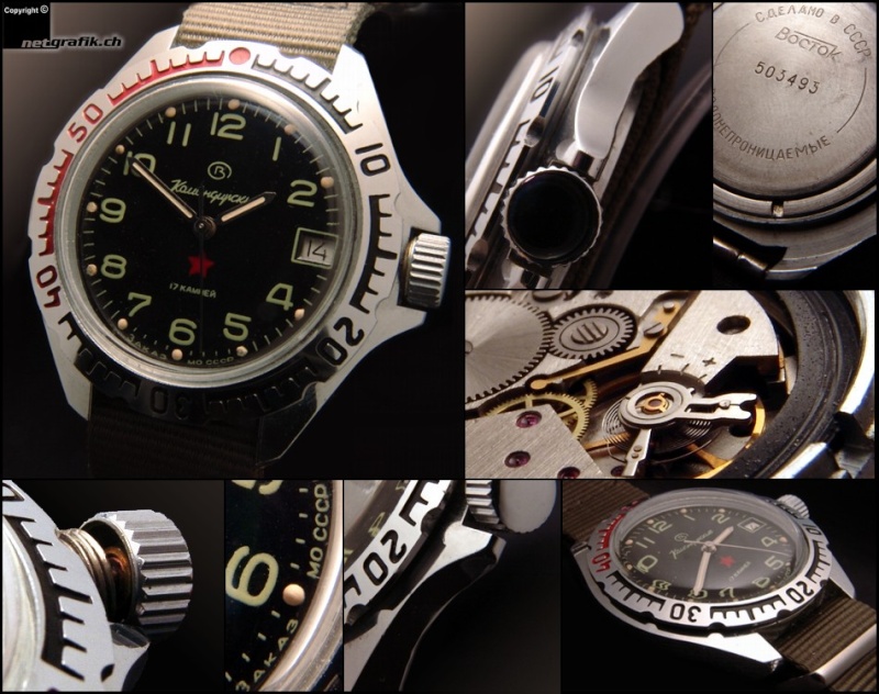 CHERCHE VOSTOK KOMANDIRSKIE ZAKAZ MO CCCP RED STAR Ruwvos10
