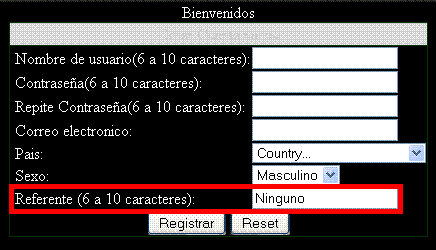 Invita a un amigo Ref10