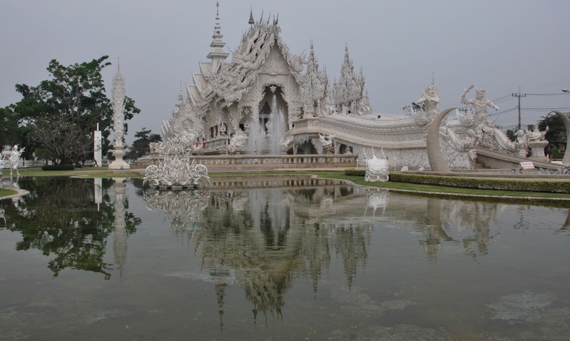 White temple, Chiang Mai Thalande Dsc_3710