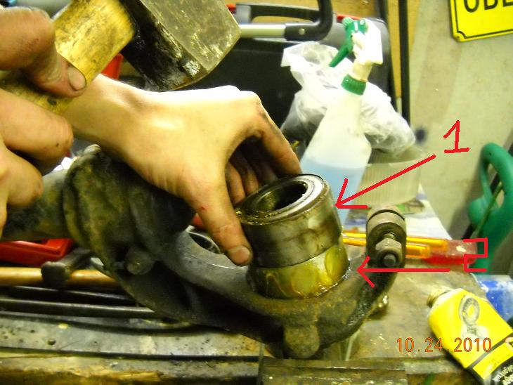 [TUTO] remplacement roulement de roue avant (sans presse)