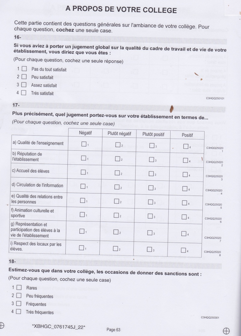 SCANDALE : "le cahier de l'élèves Hist-G " de l'EN  Scc_413